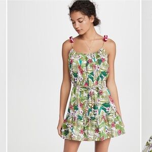 PLAYA LUCILA FLORAL SHORT DRESS EUC